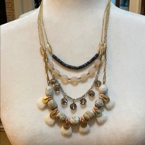 New Anthropologie Four Layered Necklace